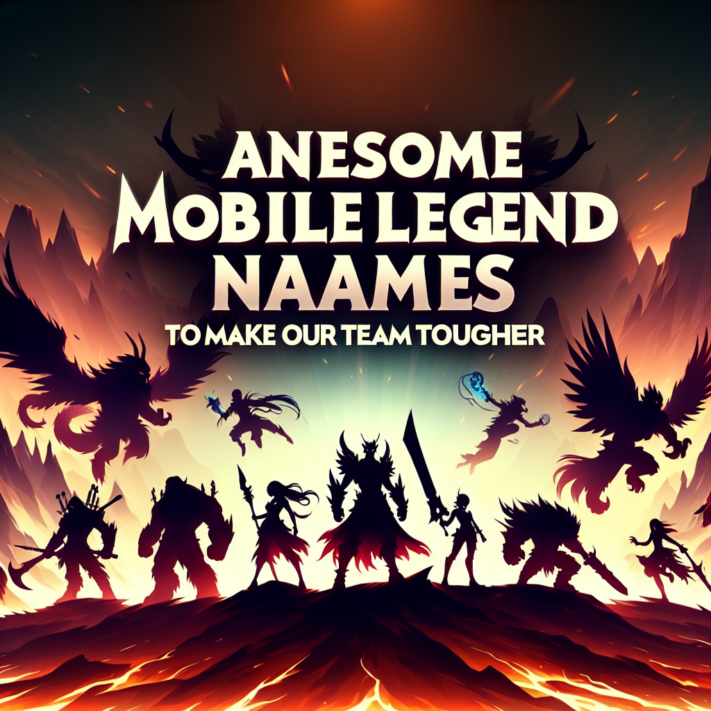 Nama Keren Mobile Legend untuk Membuat Tim Kamu Lebih Tangguh