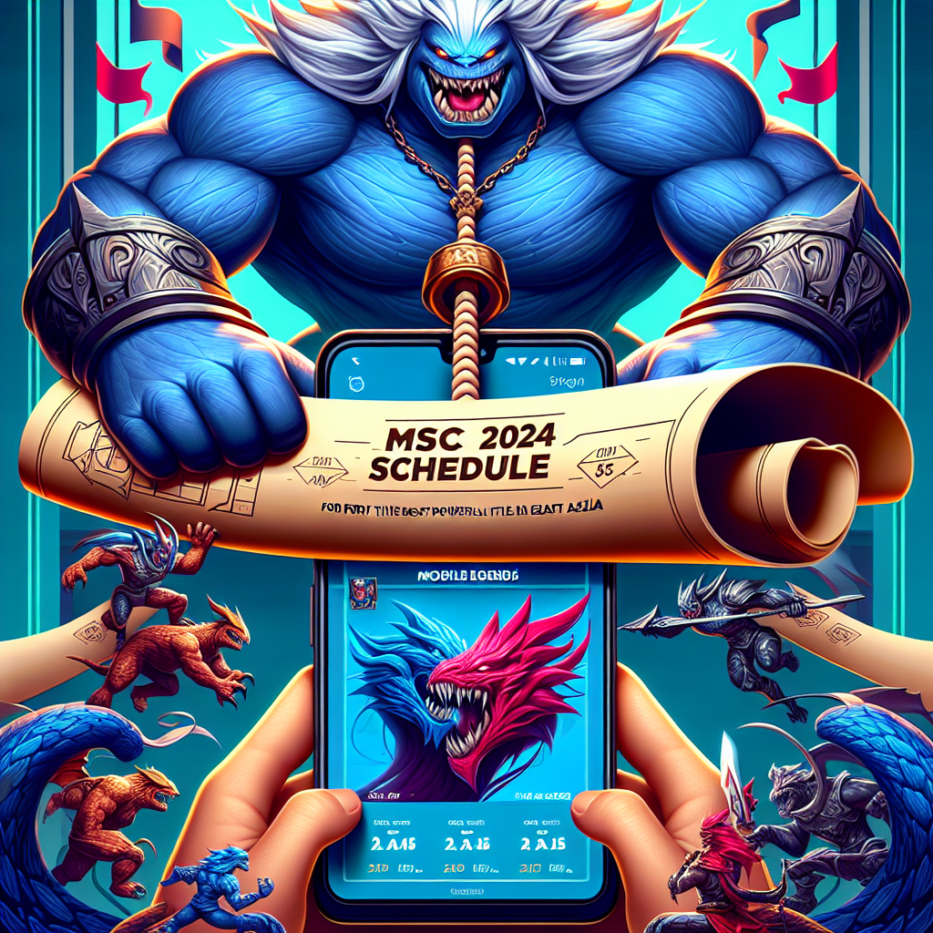 Slot Big Match di Jadwal MSC 2024 Mobile Legends: Perebutan Gelar Terkuat di Asia Tenggara!