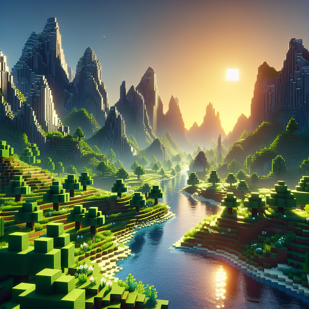 Exploring Stunning Pemandangan Minecraft: Top Scenic Views You Must See