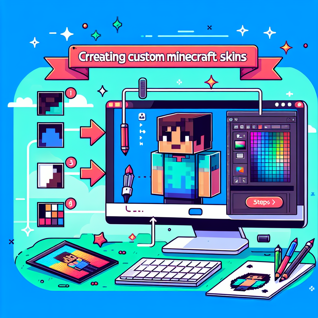 How to Create Custom Minecraft Skins: A Step-by-Step Guide