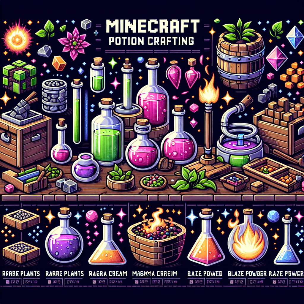 The Ultimate Guide to Crafting Minecraft Potions: Top 10 Recipes and Tips