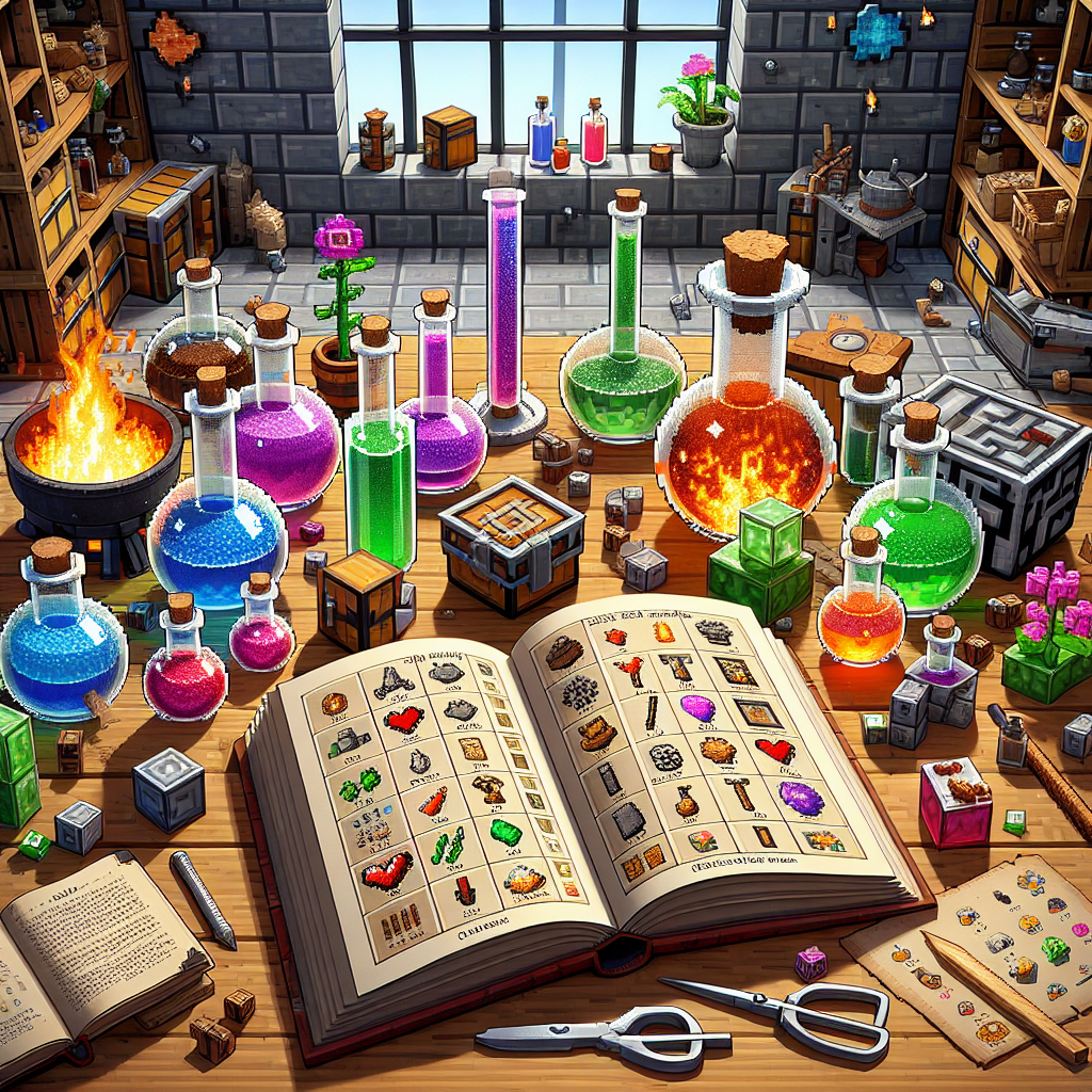 Mastering Potions in Minecraft: A Comprehensive Guide to Crafting and Brewing